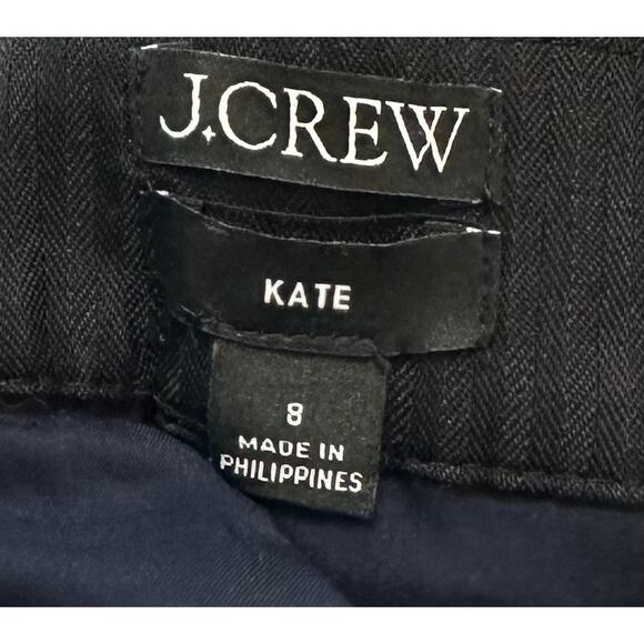 NWOT J. Crew Kate Straight-Leg Pant in Pink Stewart Tartan Plaid Wool Size 8 - Picture 10 of 12